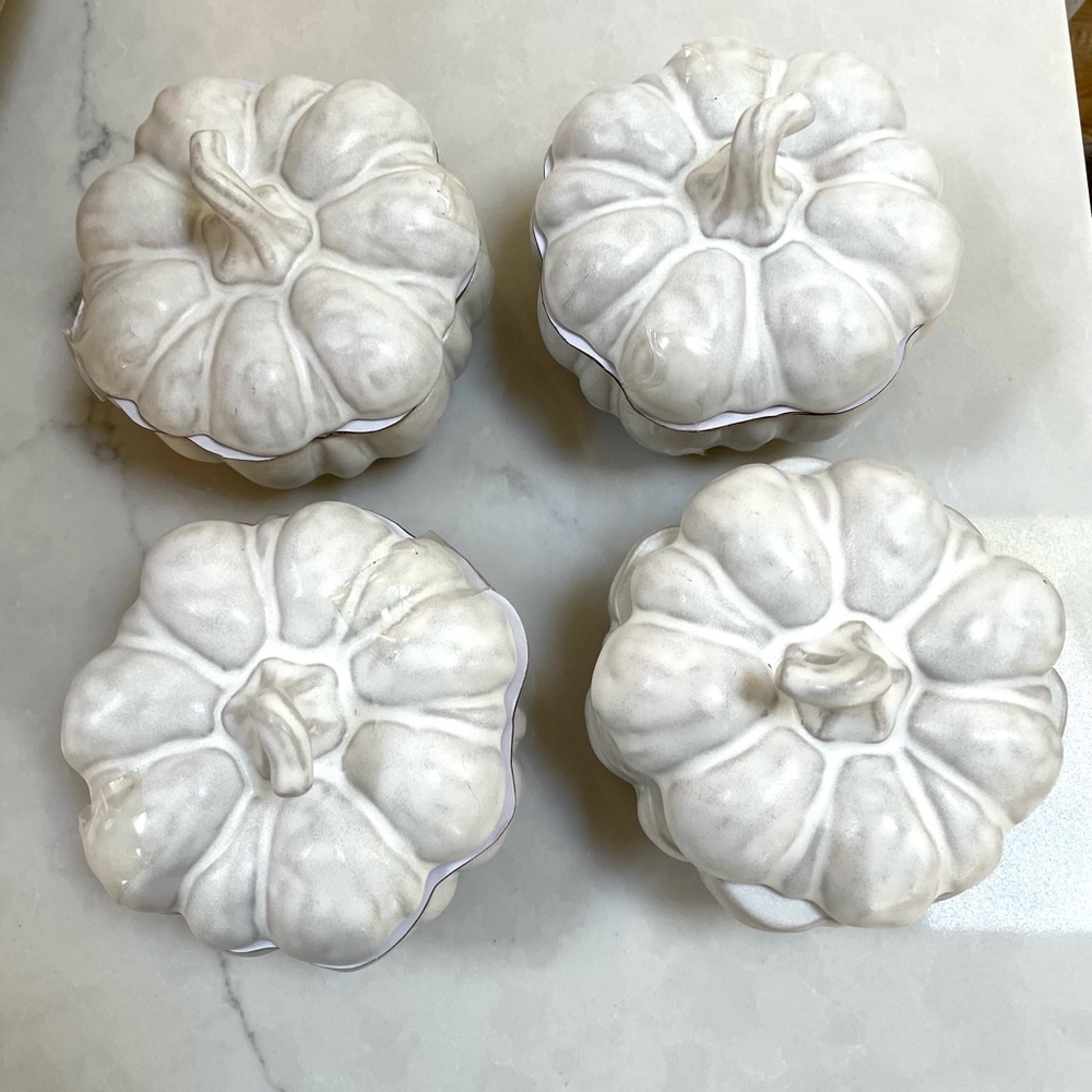 Pumpkin bowls
